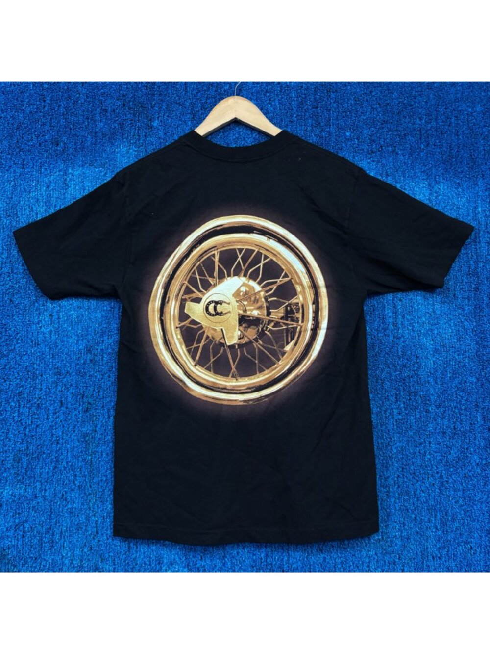 Beyoncé Cowboy Carter Tour Gold Rim Sleighdeer Country Tee M - Picture 3 of 6